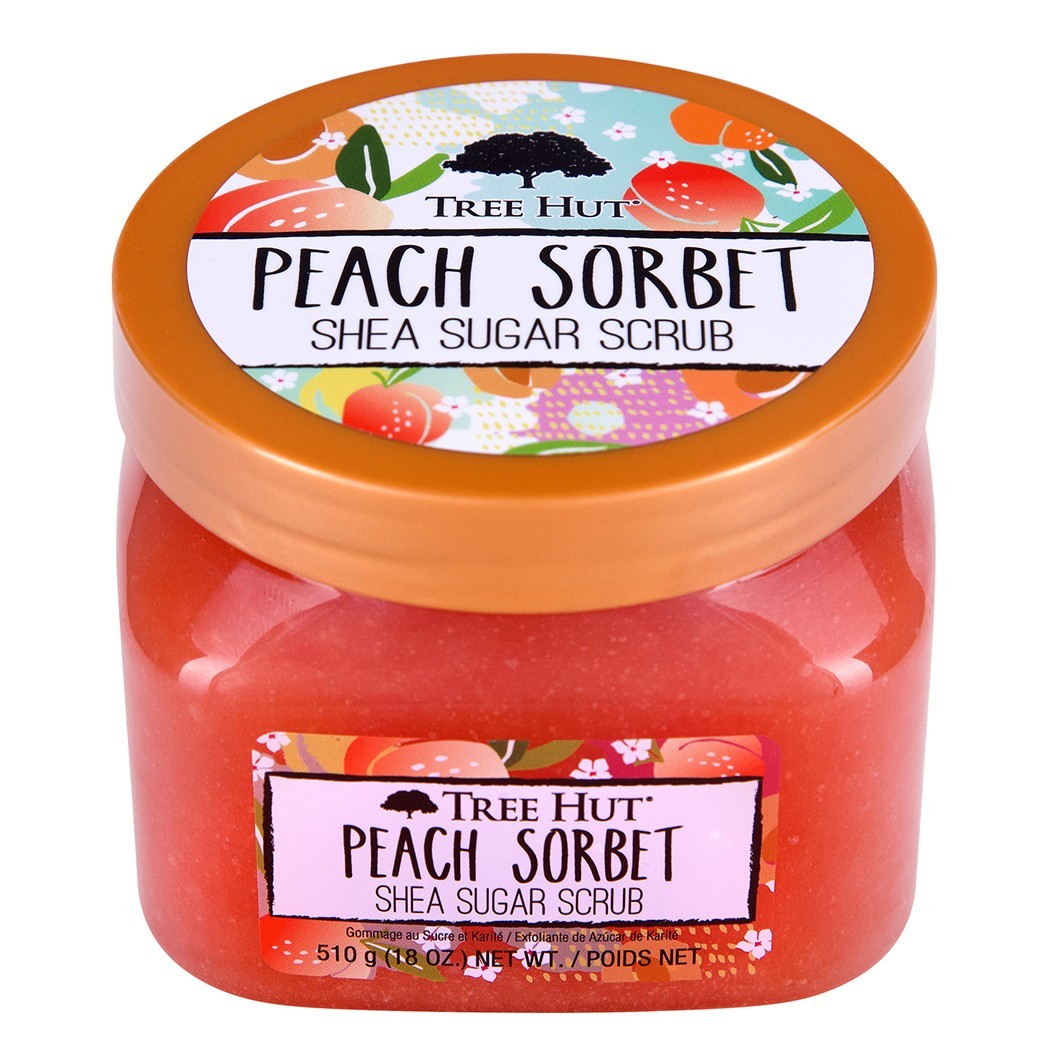 Shea Sugar Scrub Peach Sorbet