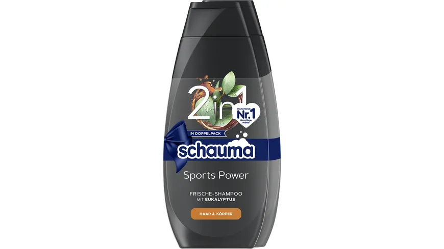 schauma Sports Power Frische-Shampoo mit Eukalyptus 800 ml