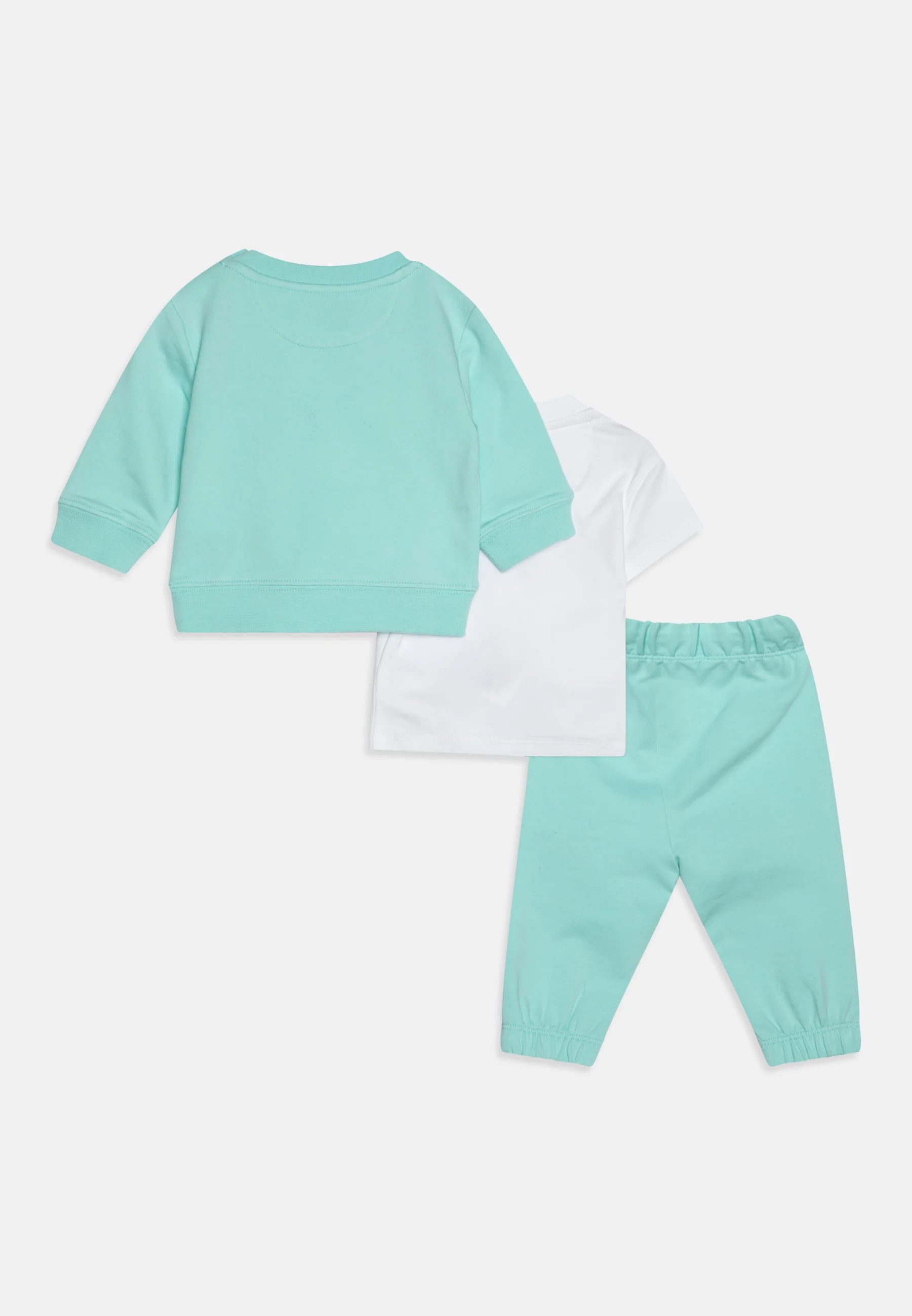 Calvin Klein Jeans - Conjunto de regalo unisex con monograma para recién nacidos - Sudadera