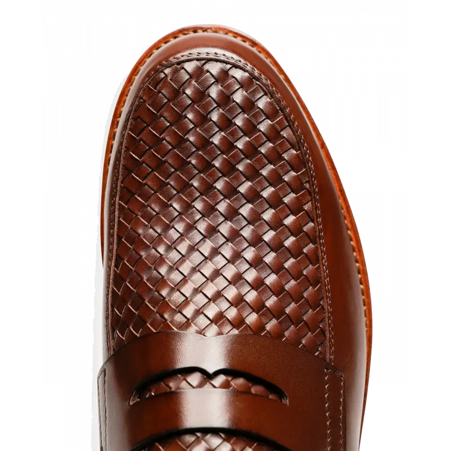 Heinrich Dinkelacker - Loafer WIEN PLAIN AC Antikcalf - braun