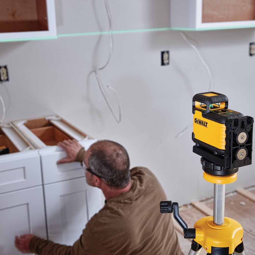 Laser de linha cruzada de feixe verde de 360 graus DEWALT DW03601CG-XJ