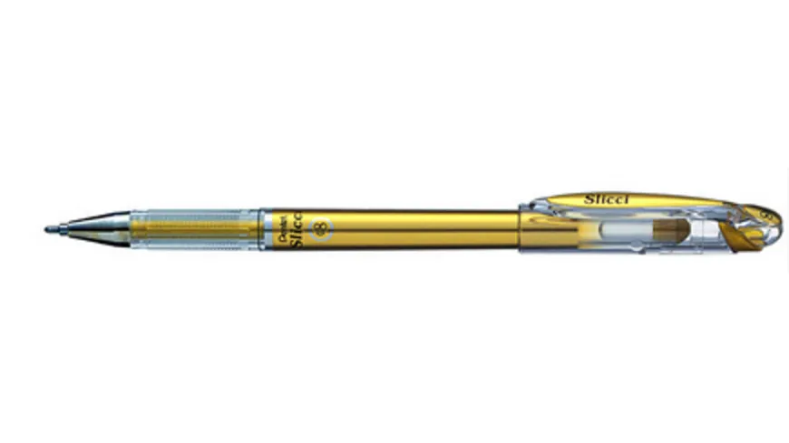 Pentel Tintenroller Slicci Metallic gold