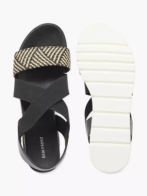 Graceland Keilsandalette