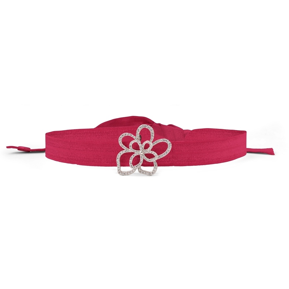 Pippa&Jean Choker tendance Laiton Oxyde de zirconium (CZ) en Argent collier