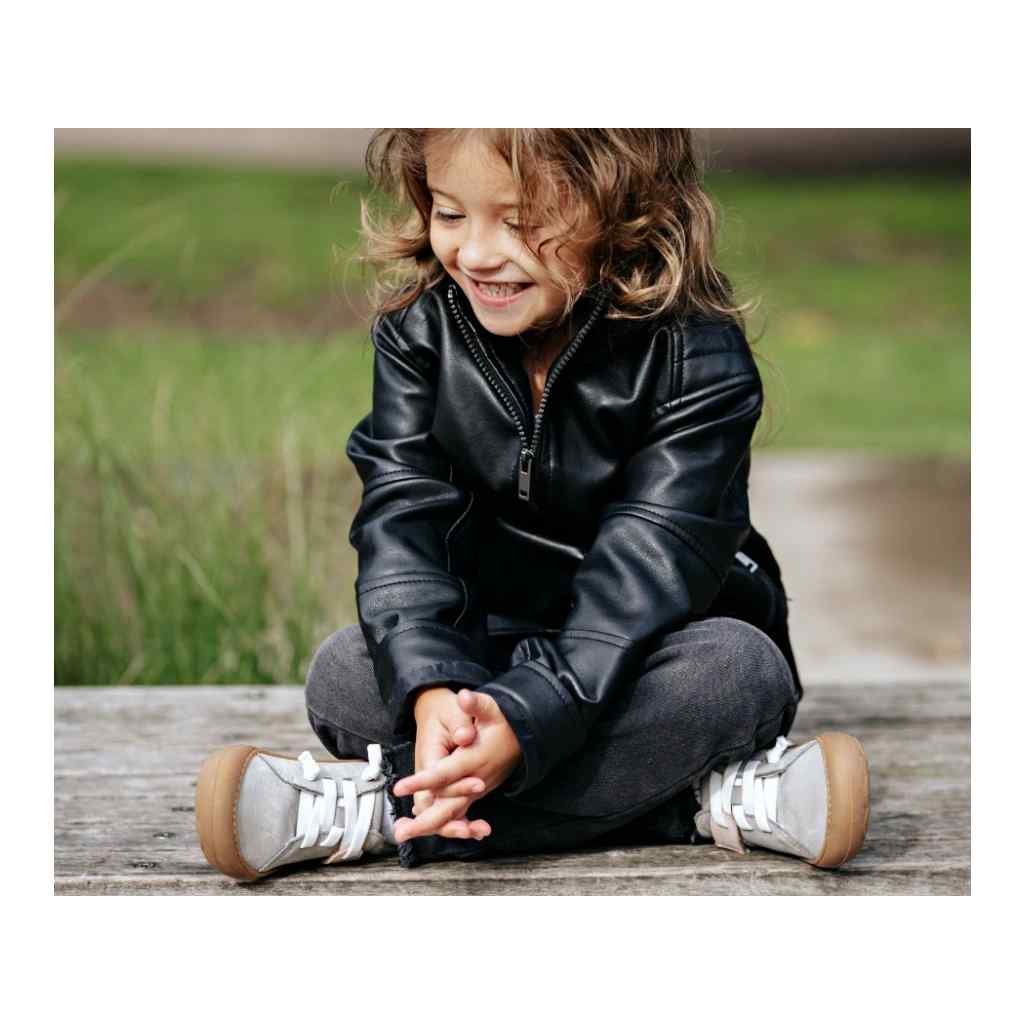 Aylla Keck Kids Graue Barfußschuhe