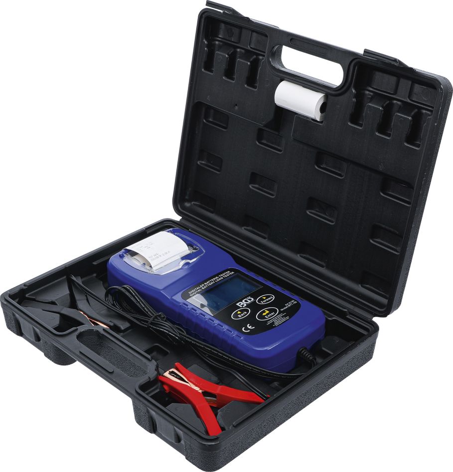 BGS 2133 Digital batteri- och laddningssystemtestare med skrivare