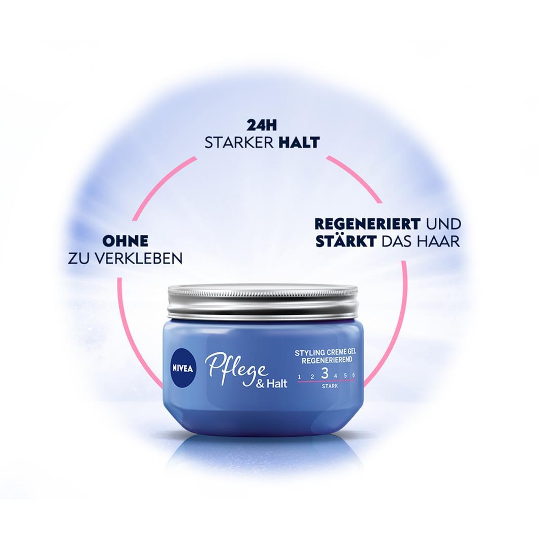 Pflege & Halt Styling Creme Gel Regenerierend