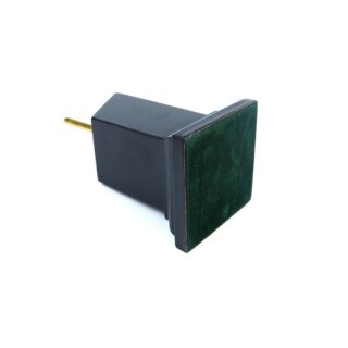 Holzsockel für Büsten 3 x 3 cm Schwarz