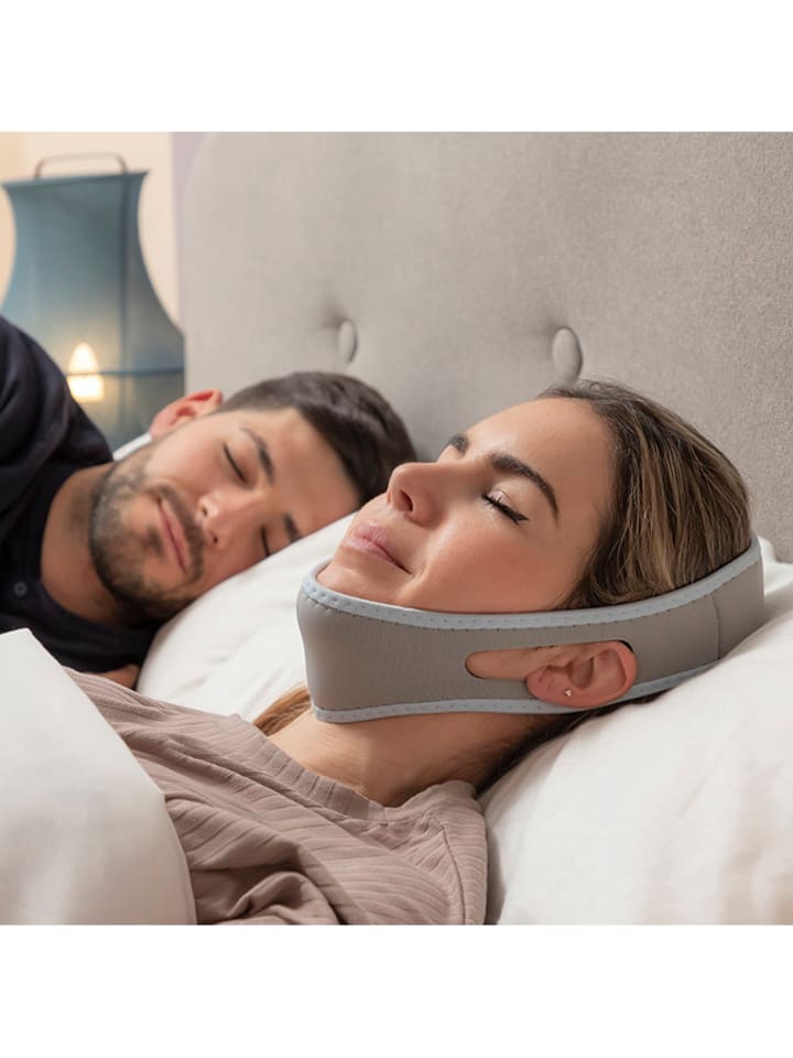 InnovaGoods Anti-Schnarch-Band in Grau - (B)65,5 x (H)7,5 x (T)0,30 cm günstig kaufen onesize