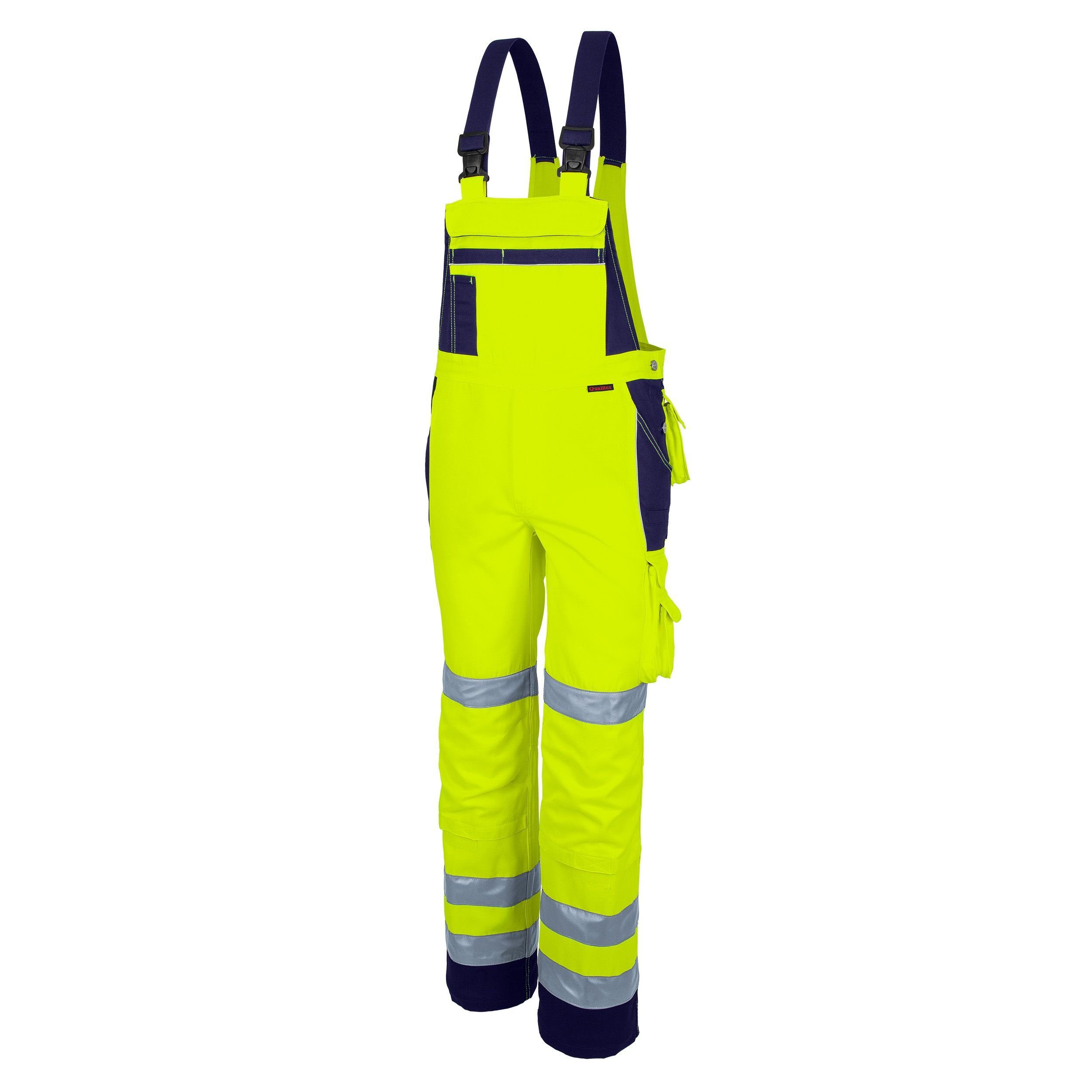 QUALITEX HIGH QUALITY WORKWEAR Arbeitslatzhose PRO WS Latzhose - Warnschutz für PROfessionals