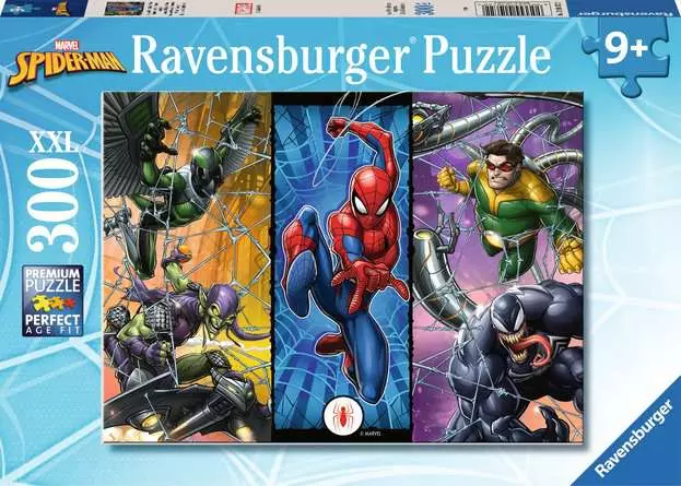 Kinderpuzzle ab 9 Jahren - Die Welt von Spider-Man - 300 Teile