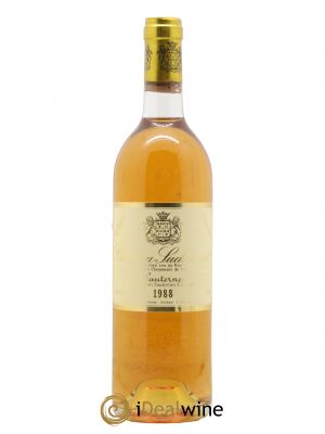 Château Suduiraut 1er Grand Cru Classé  1988 - Lot de 1 Bouteille