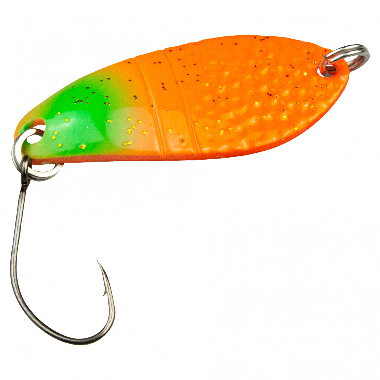 FTM Trout Spoon Dragon (2,5 g, Green/Orange, Orange UV)