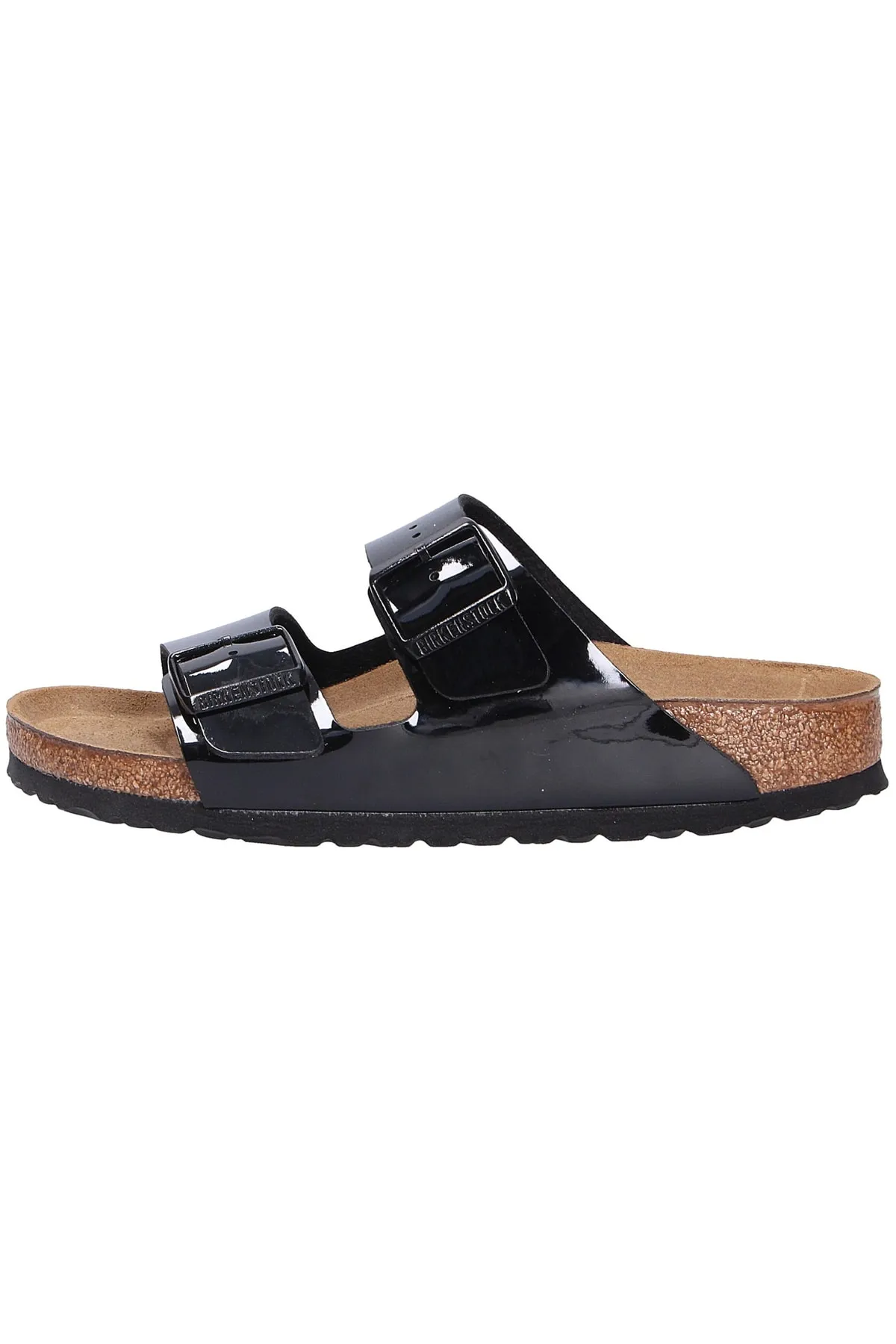 Birkenstock  Sandalette - Schwarz - Flacher Absatz