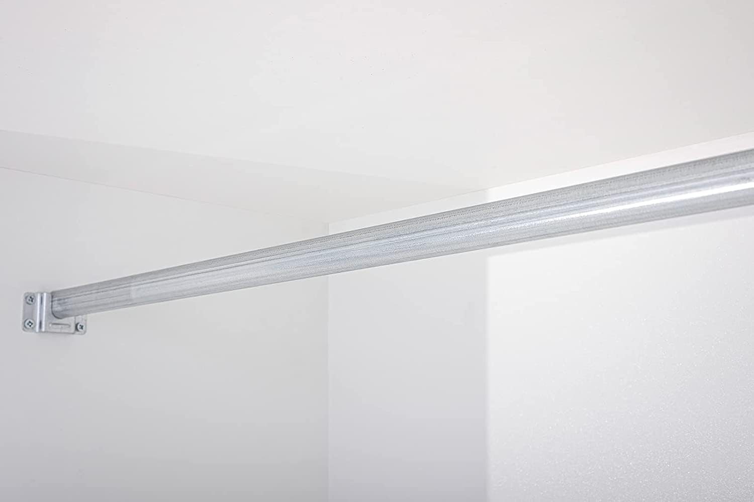 MOEBLO Kleiderschrank LARA 06 (mit dekorativen Elementen aus Aiminium, Schwebetürenschrank 2-türig Schrank, Gaderobe mit vielen Einlegeböden und Kleiderstange), (BxHxT): 150x200x61 cm
