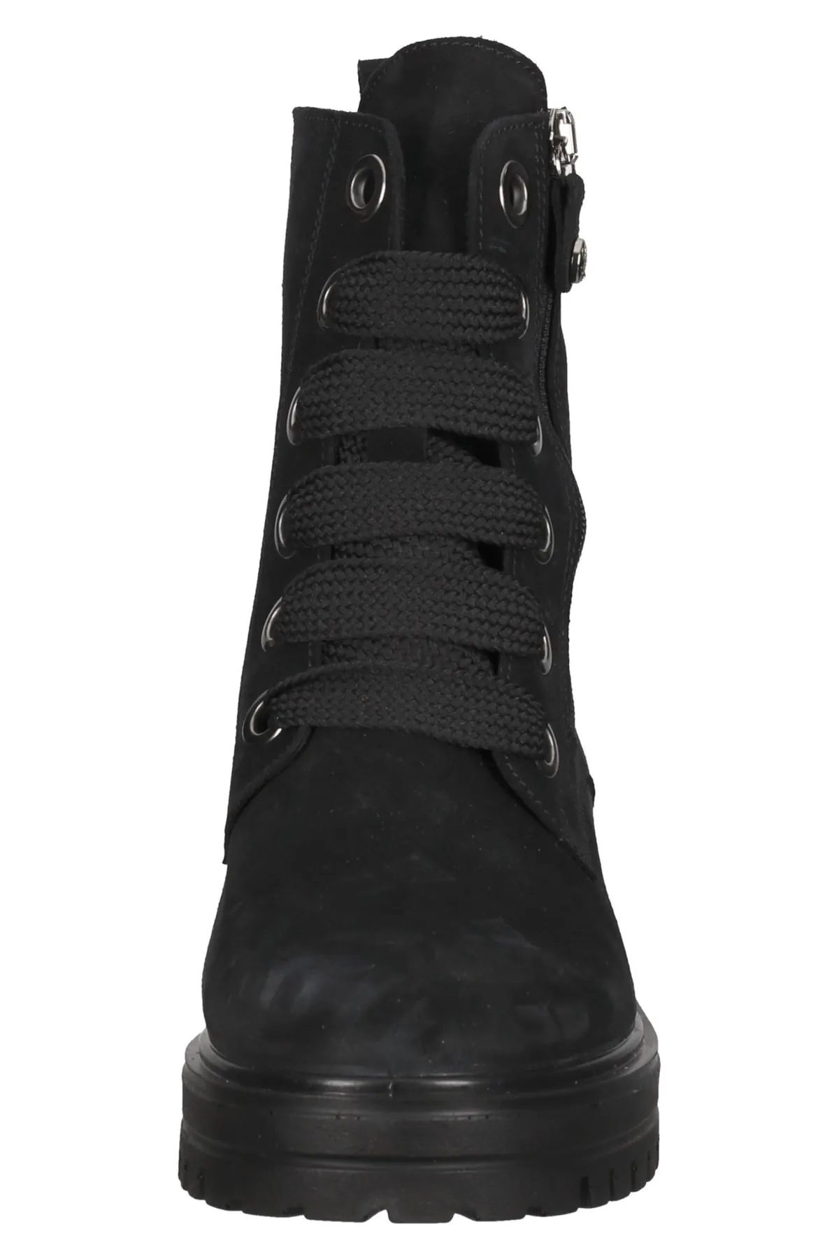 Bama  Stiefelette - Schwarz - Blockabsatz