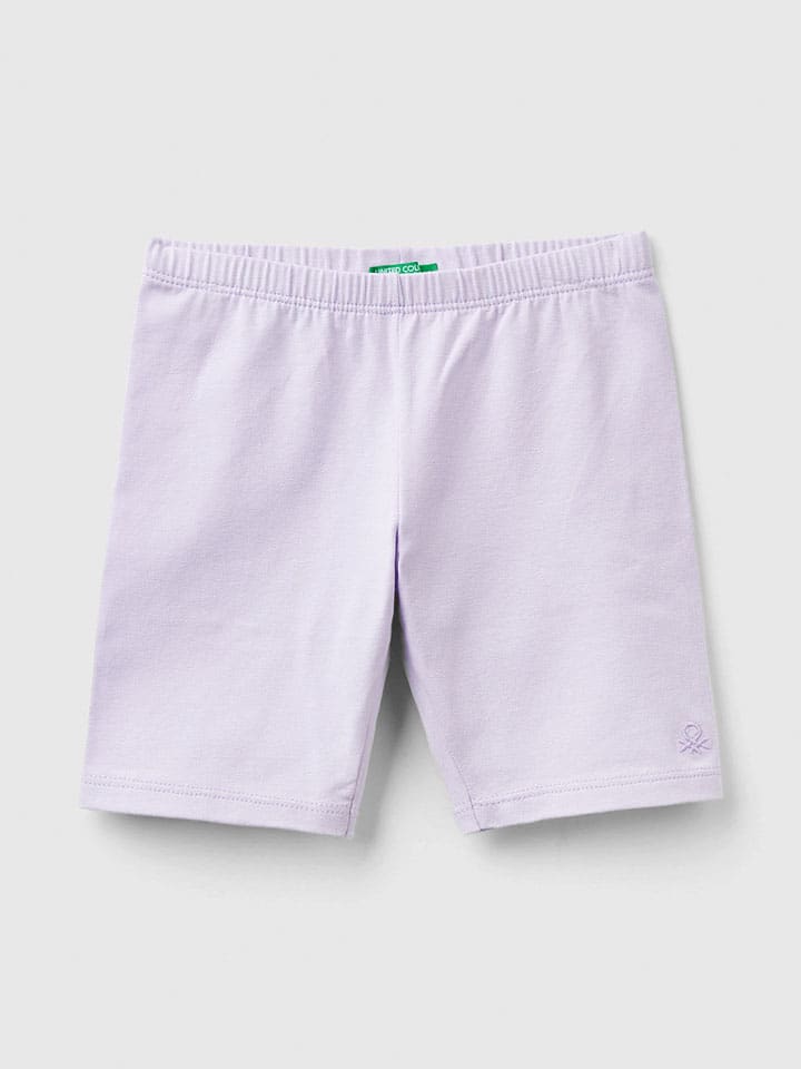 Benetton Shorts in Flieder günstig kaufen