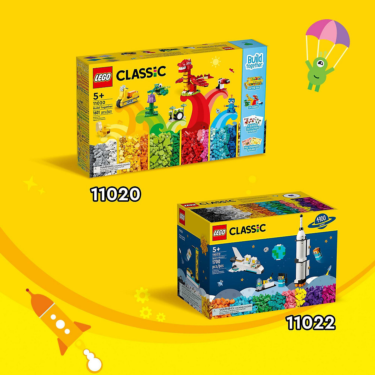 LEGO® Classic 11020 Gemeinsam bauen