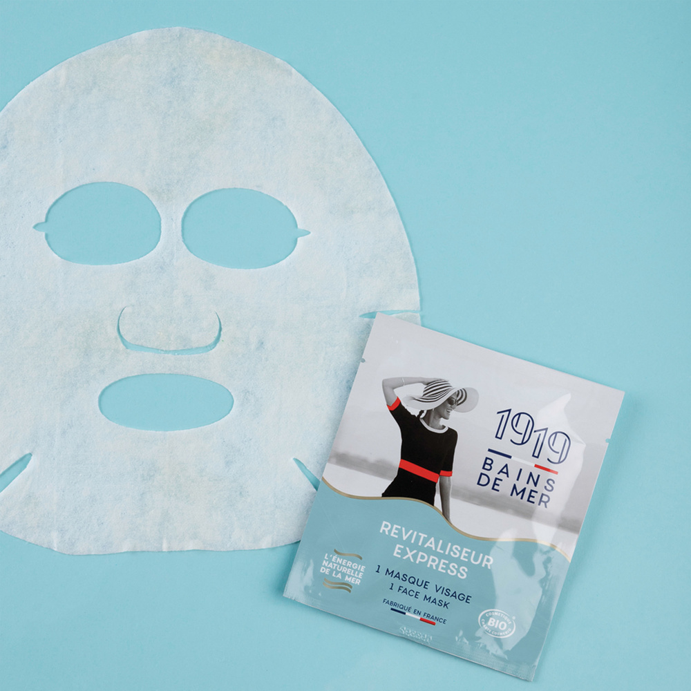 1919 bains de mer REVITALISEUR EXPRESS MASQUE TISSU