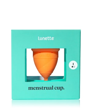 Lunette Menstrual Cup Orange 1 Menstruationstasse-1 Stk