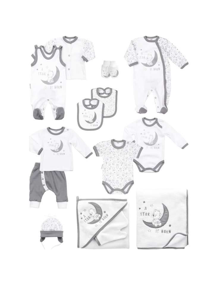 Baby Sweets Erstausstattung-Set A star is born in weiss günstig kaufen