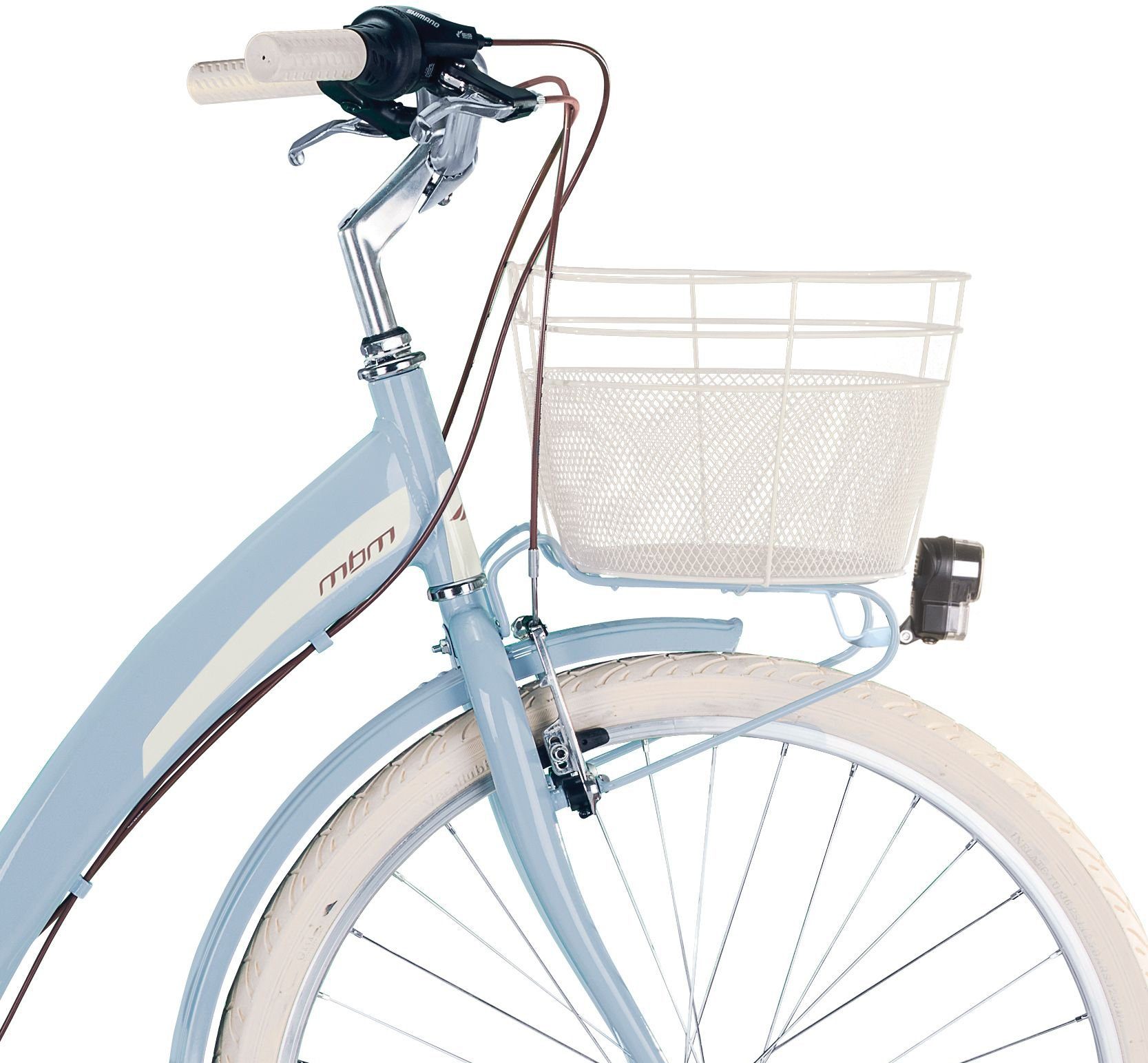 MBM Cityrad PRIMAVERA, 6 Gang Shimano TY300 Schaltwerk, Kettenschaltung