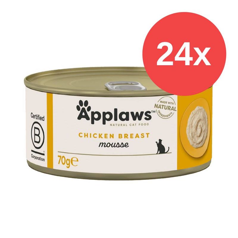 Sparpaket Applaws Mousse 24 x 70 g zu TOP-Preisen