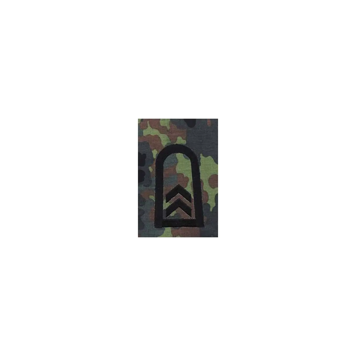 BW Rangabzeichen flecktarn/schwarz Oberfeldwebel