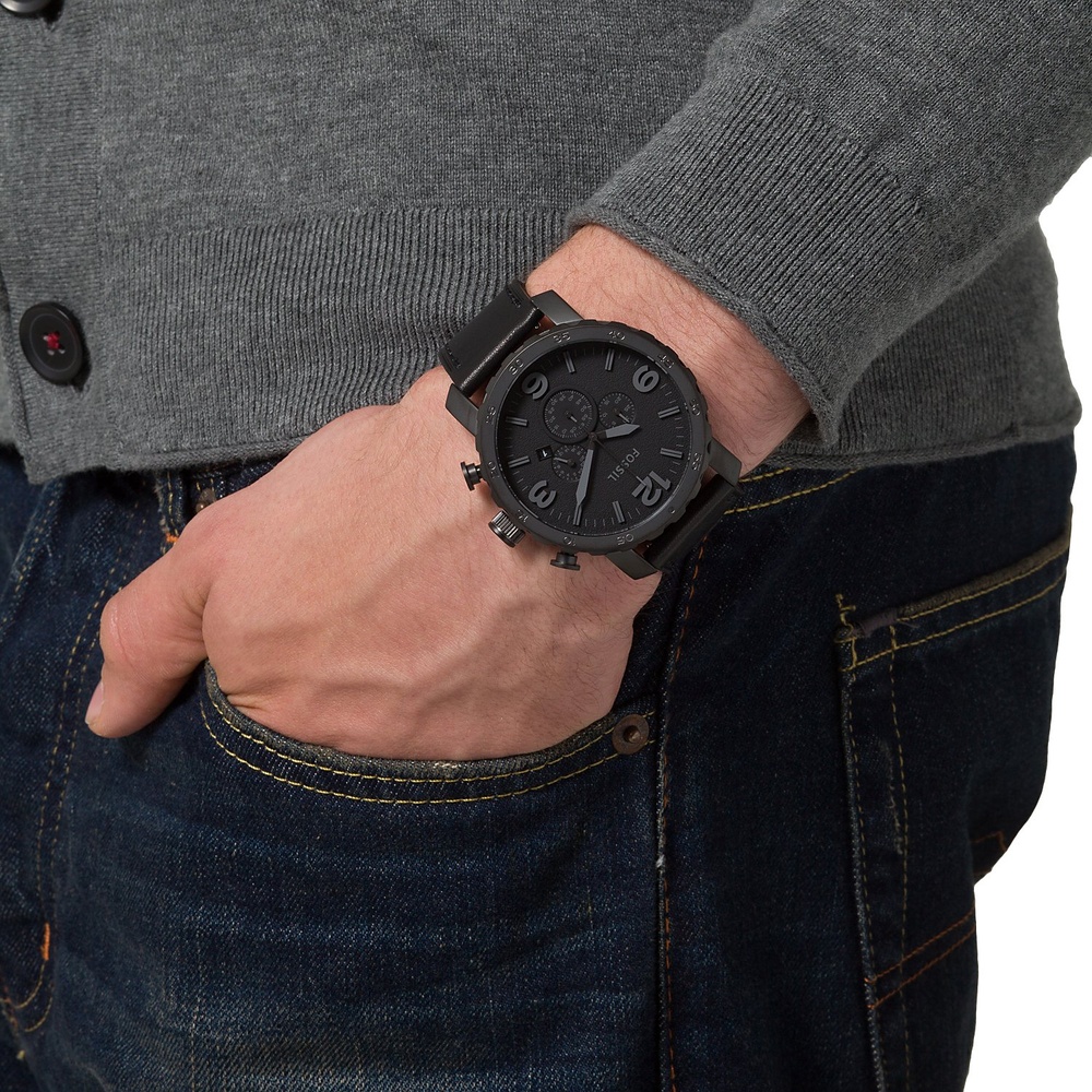Fossil Chronographe Acier inoxydable Montre