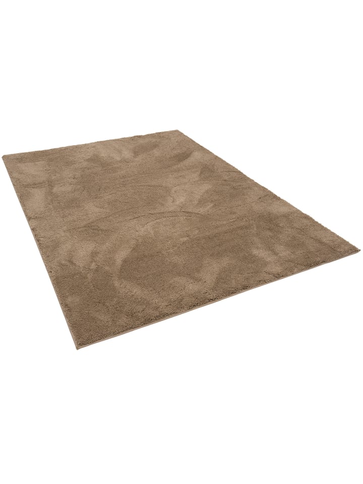 Pergamon Kinderteppich Super Soft Hochflor Silky Kids in Taupe günstig kaufen