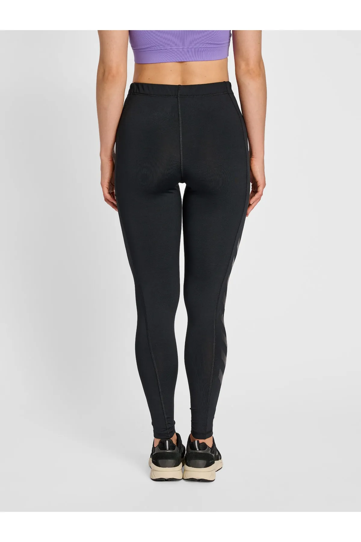 hummel  Sport-Leggings - Schwarz - Mittlerer Bund