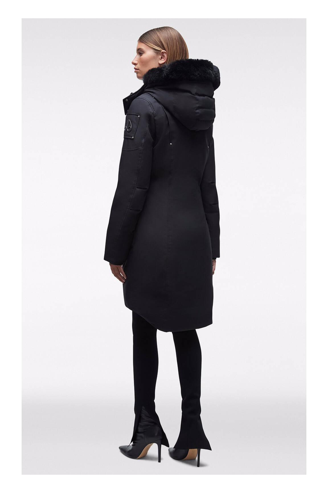 Moose Knuckles Parkas Femme couleur noir