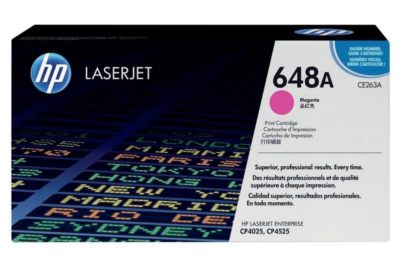 HP 648A Original Tonerkartusche CE263A Magenta