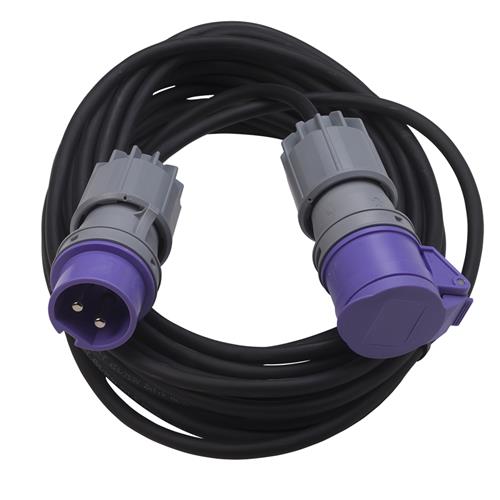 Connectra 40.900 Forlengelseskabel CEE 24V - 16A - 2P - 2 x 1,5 mm² - 10m