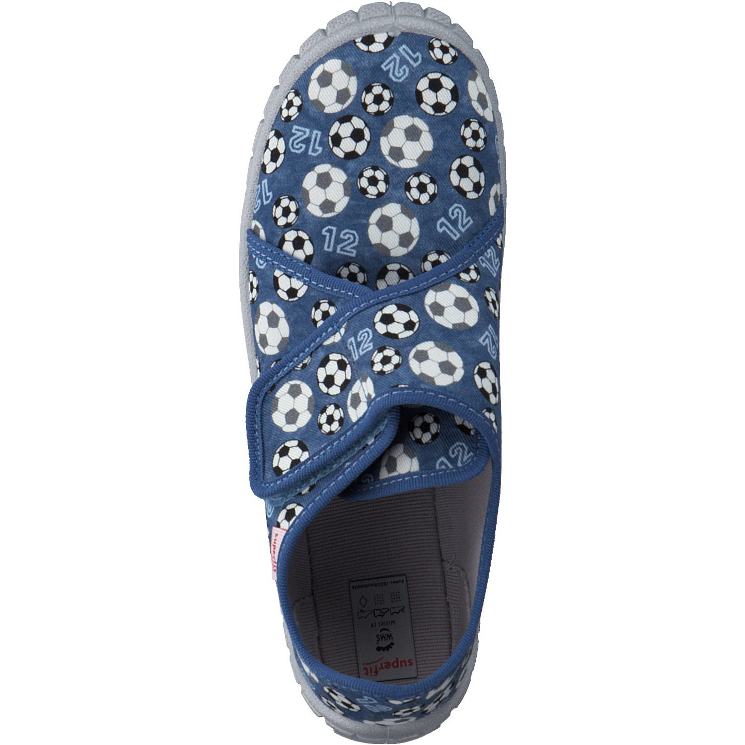 Superfit BILL 00279, Hausschuhe, Kinder, Blau/mehrfarbig