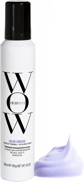 Color Wow Color Control Purple Toning & Styling Foam Schaumfestiger