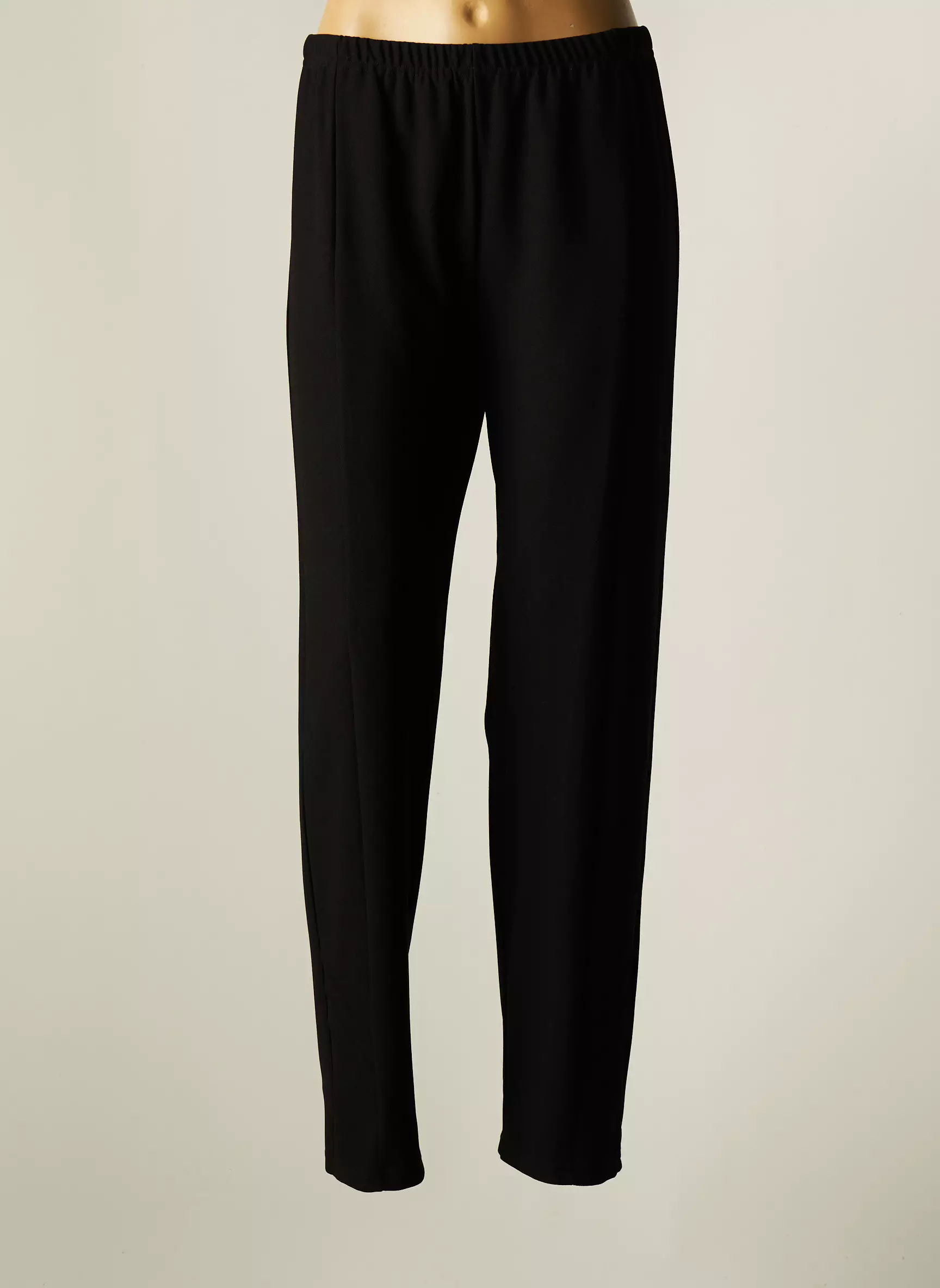 Franck Anna Pantalons Droits Femme couleur noir