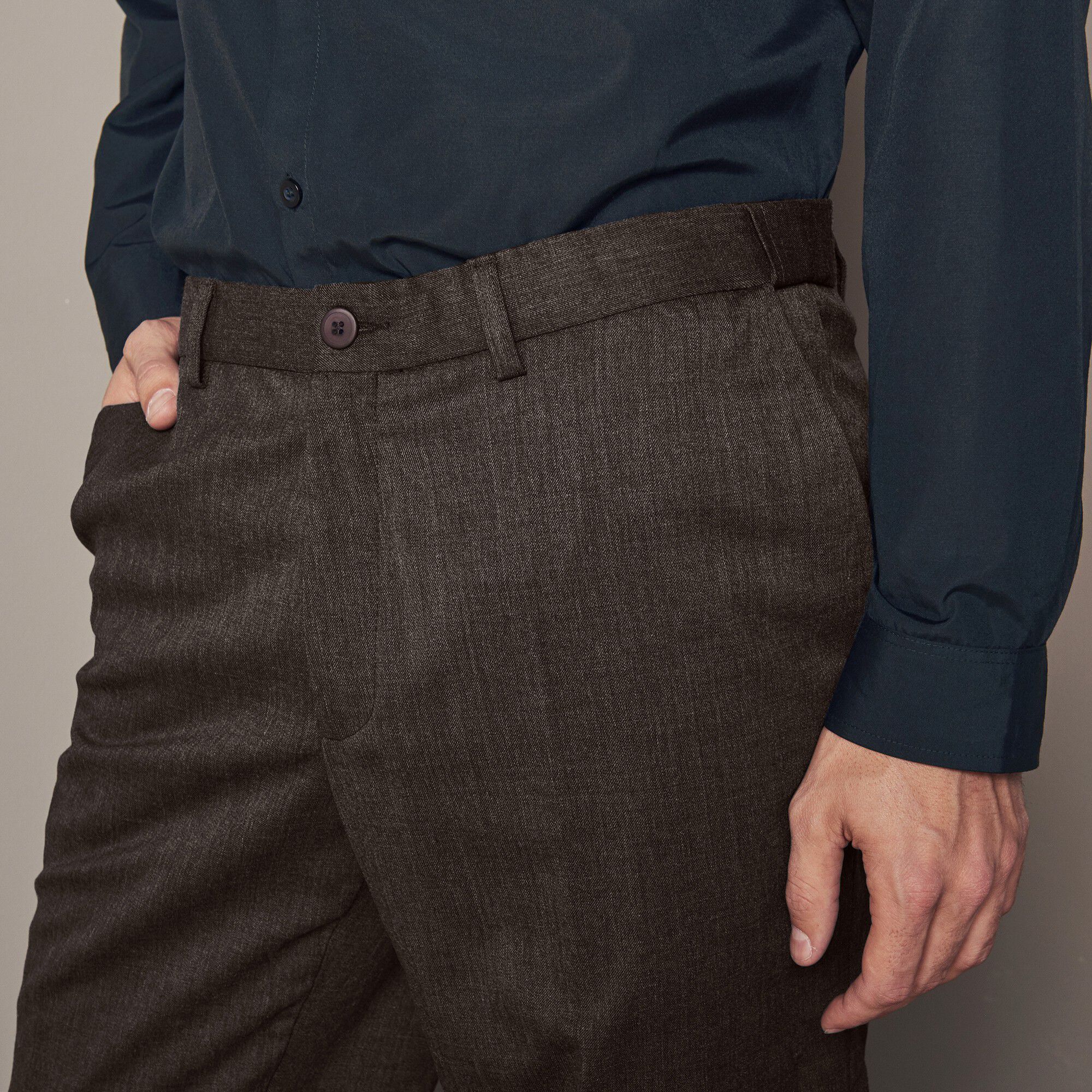 Pantalon ceinture ajustable invisible