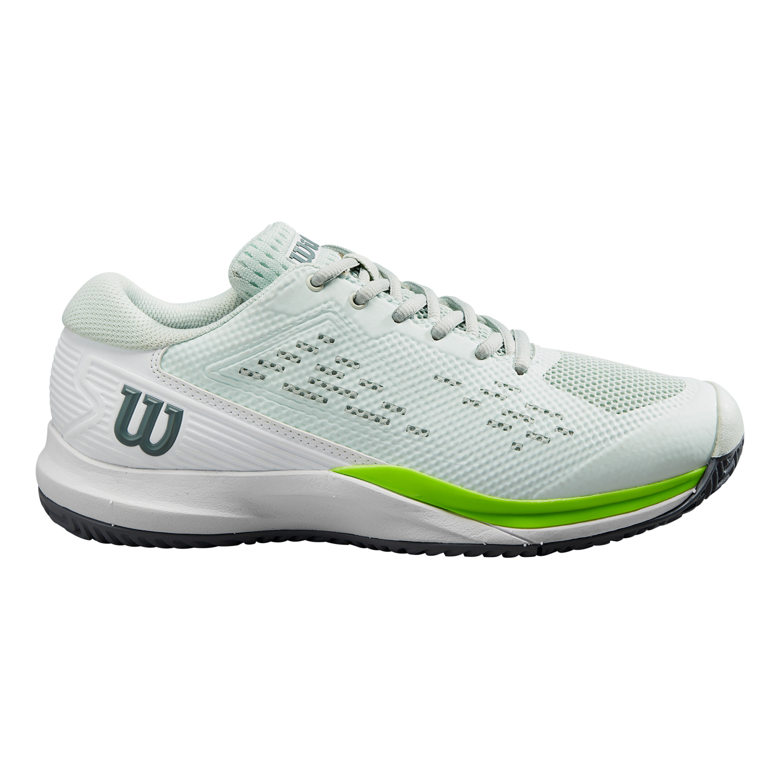 Rush Pro ACE AC Allcourtschuh Damen - Mint, Weiß