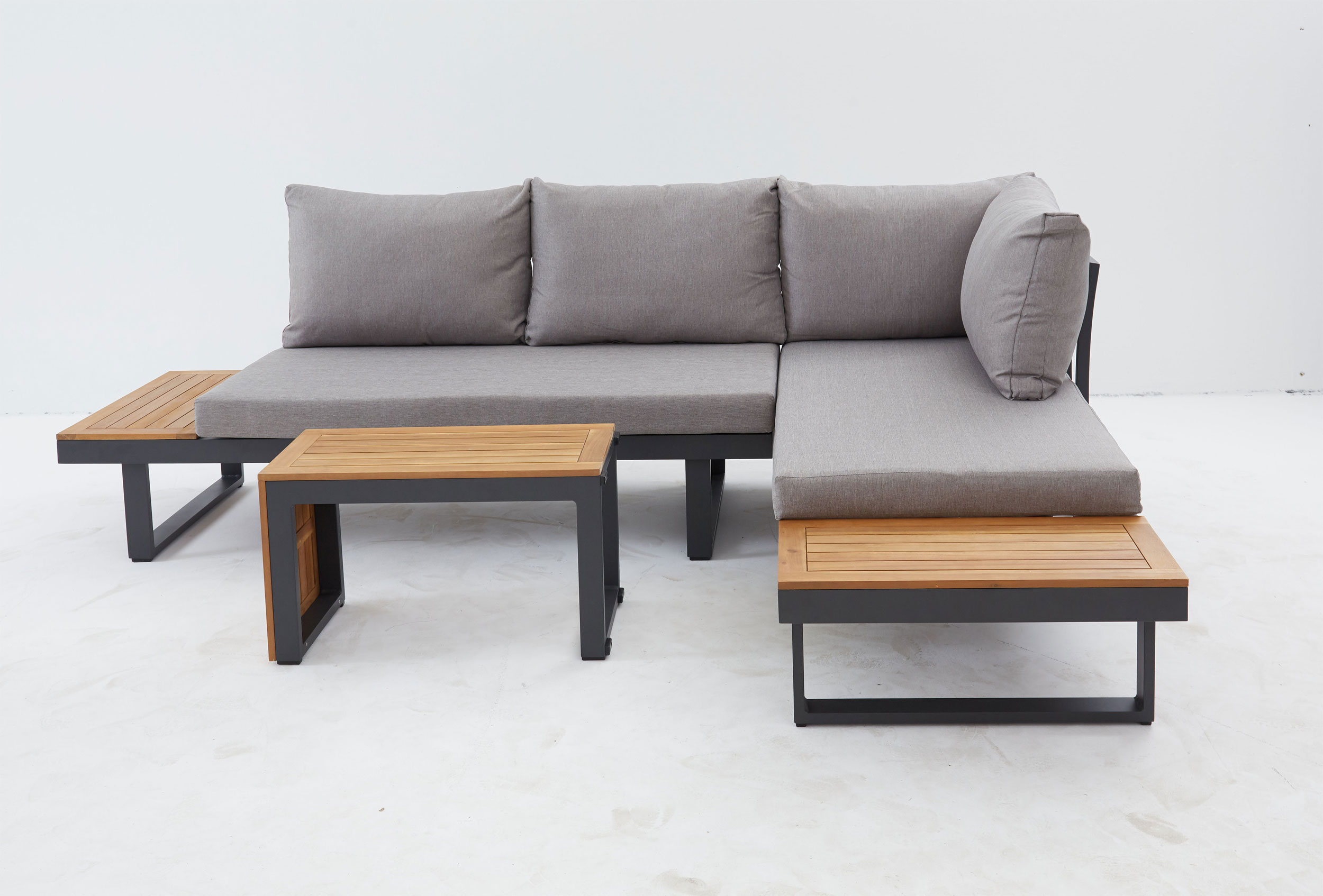 OUTDOORGartenlounge Alu/Polywood
