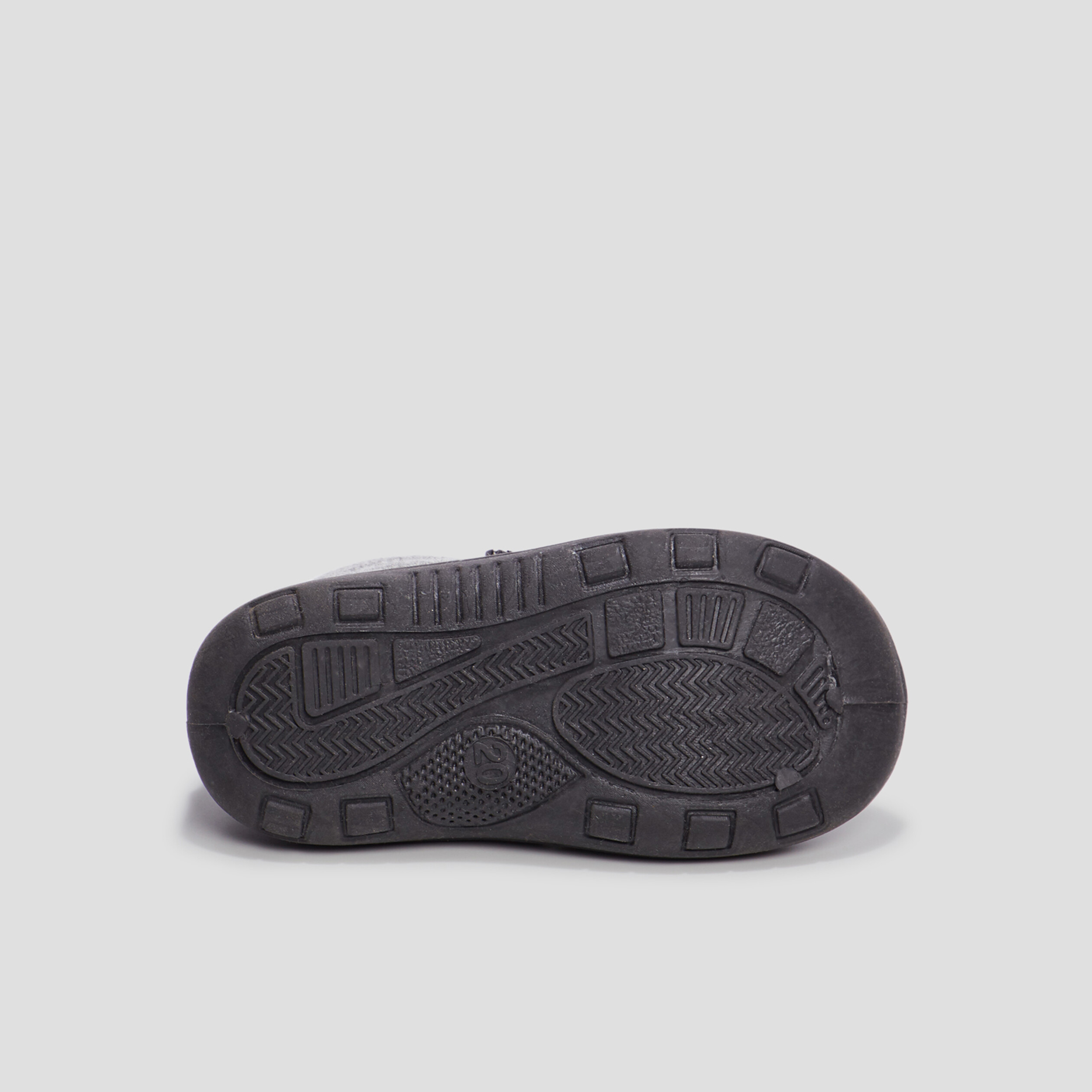 Chaussons bottillons gris bébé garçon | La Halle