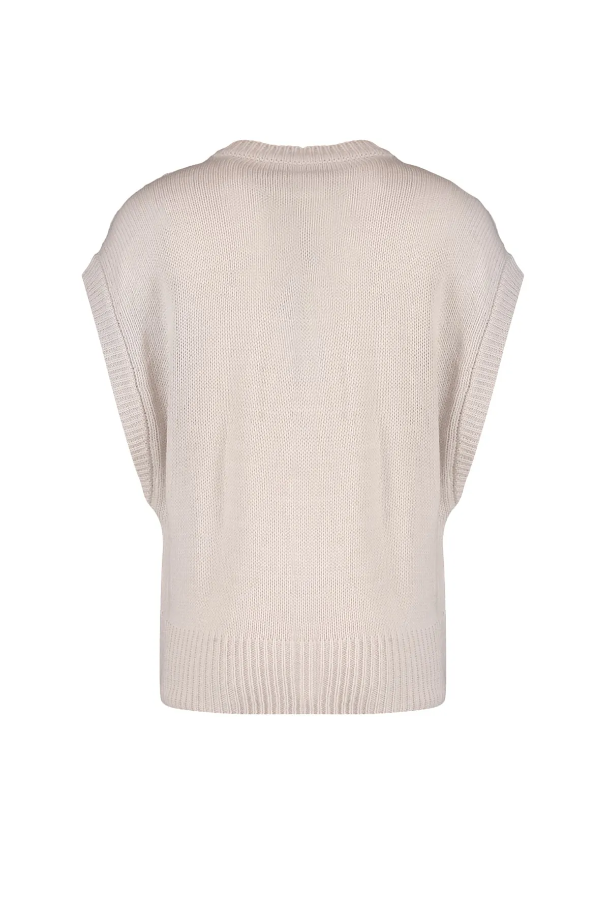 Trendyol Collection  Steinstrick-Strickpullover mit Rundhalsausschnitt und detailliertem Rundhalsausschnitt