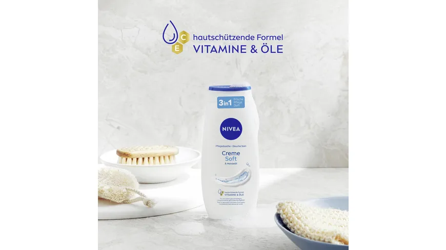 NIVEA Pflegedusche Creme Soft & Mandelöl 250 ml