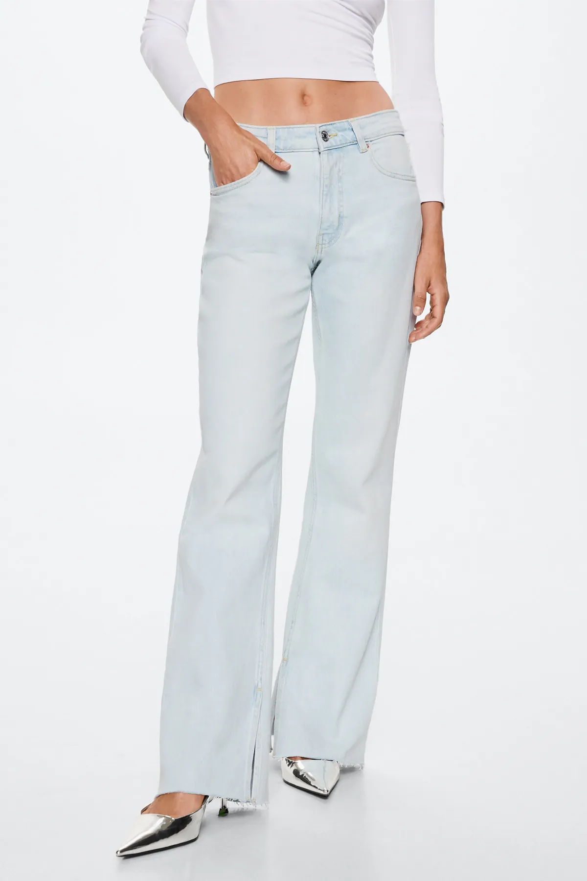 MANGO  Blaue Damenjeans 37002880
