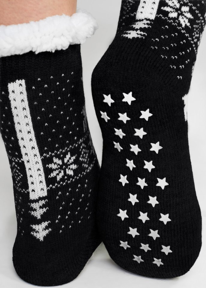Kuschelsocken mit Teddyfutter