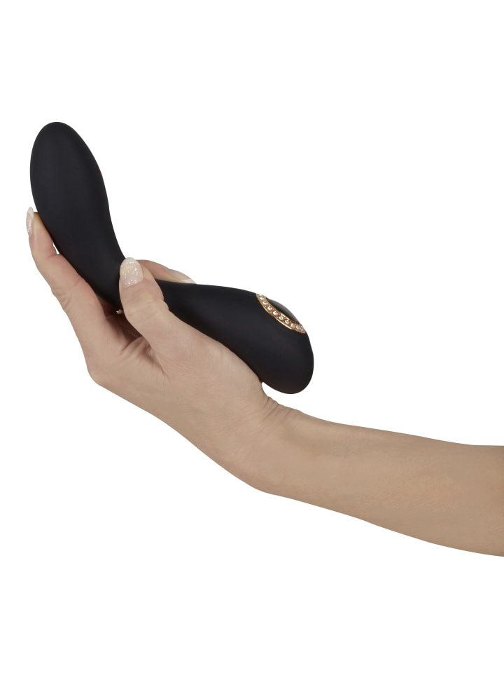 Cleopatra Vibrator G-Spot in schwarz günstig kaufen 19,5 cm