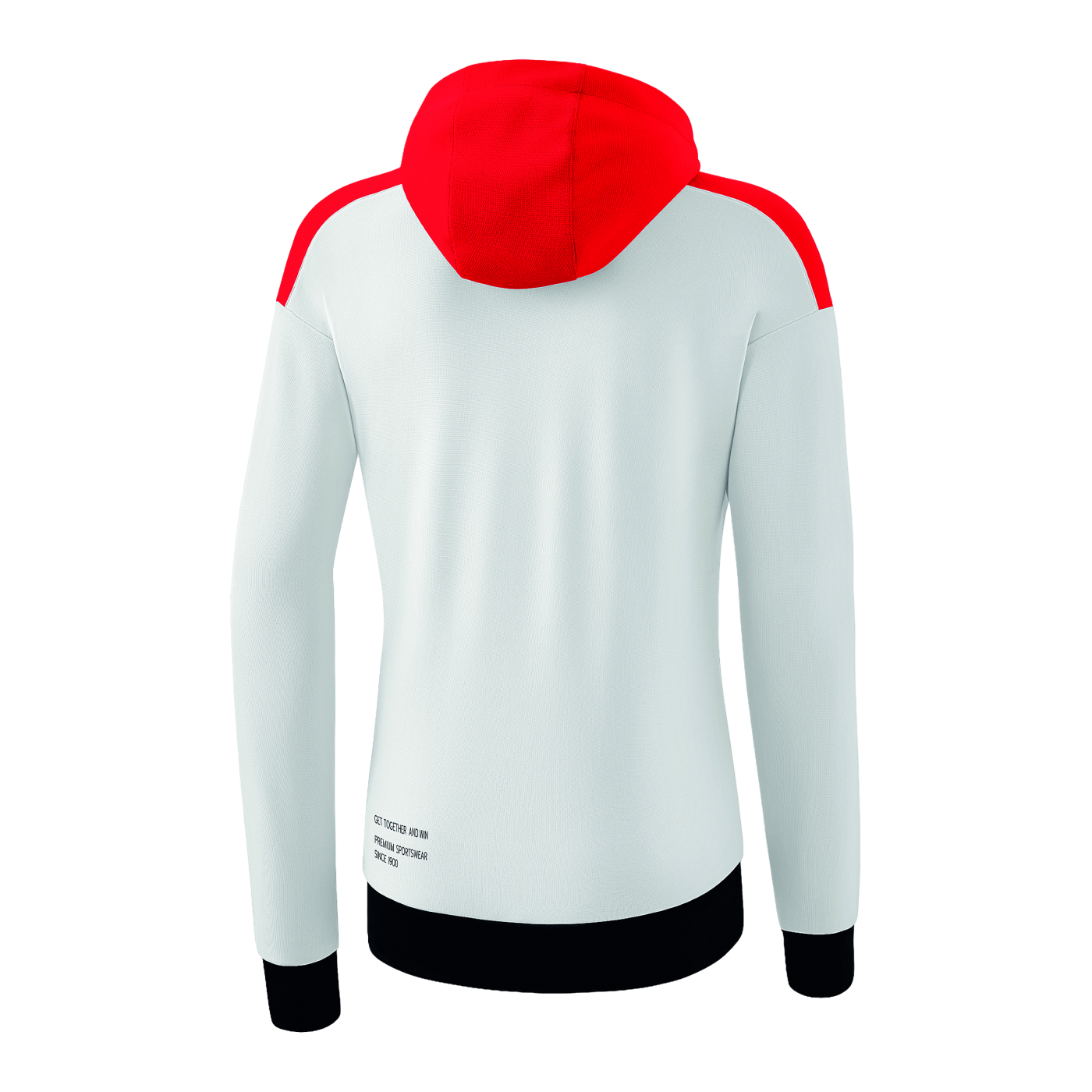Erima Change Kapuzenjacke Damen Weiss Rot