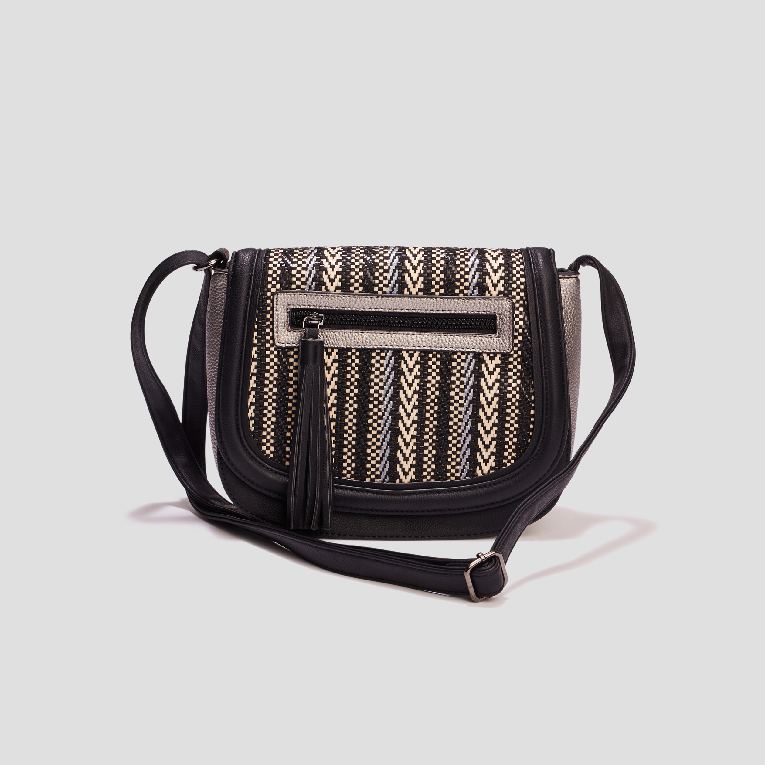 Sac besace arrondi sable femme | La Halle