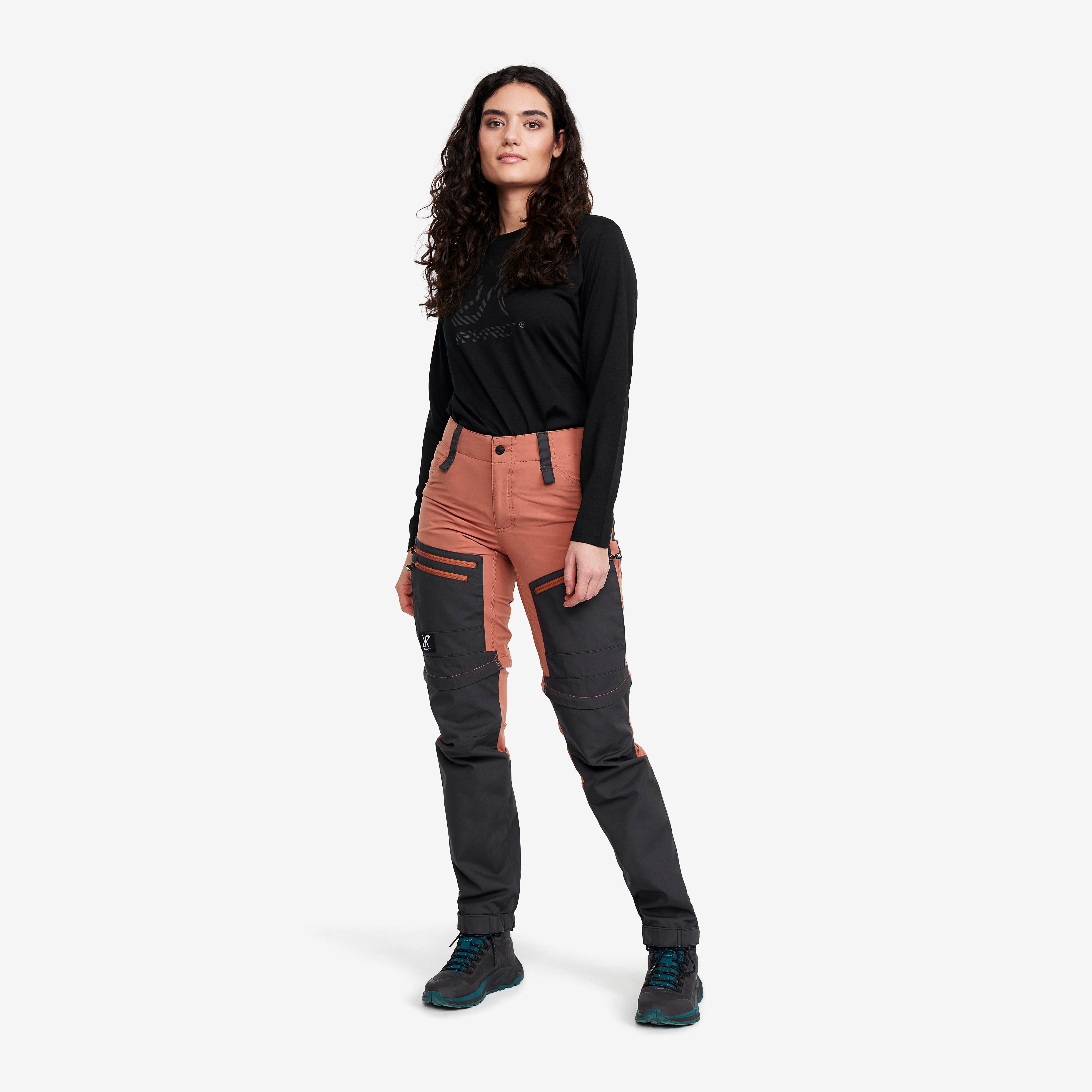 RVRC GP Pro Zip-off Pants Femme Copper Brown