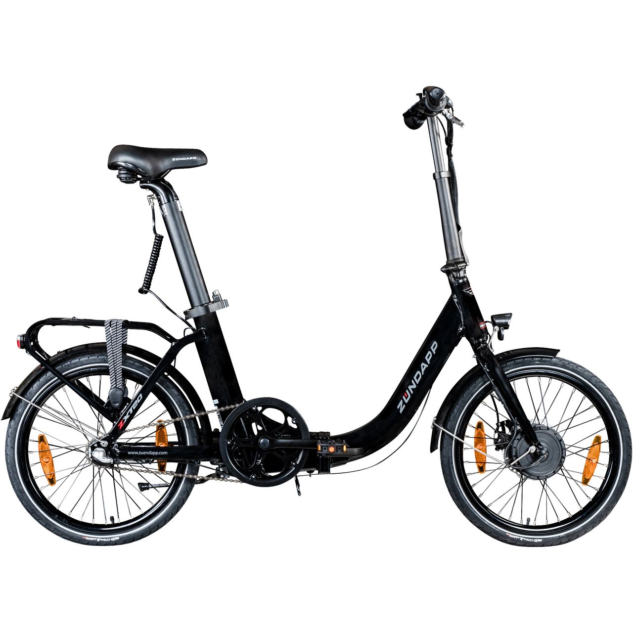 Zündapp ZXT20 20 Zoll E Bike Pedelec E Klapprad Faltrad mit Rad Nabenmotor Tiefeinsteiger 3 Gang